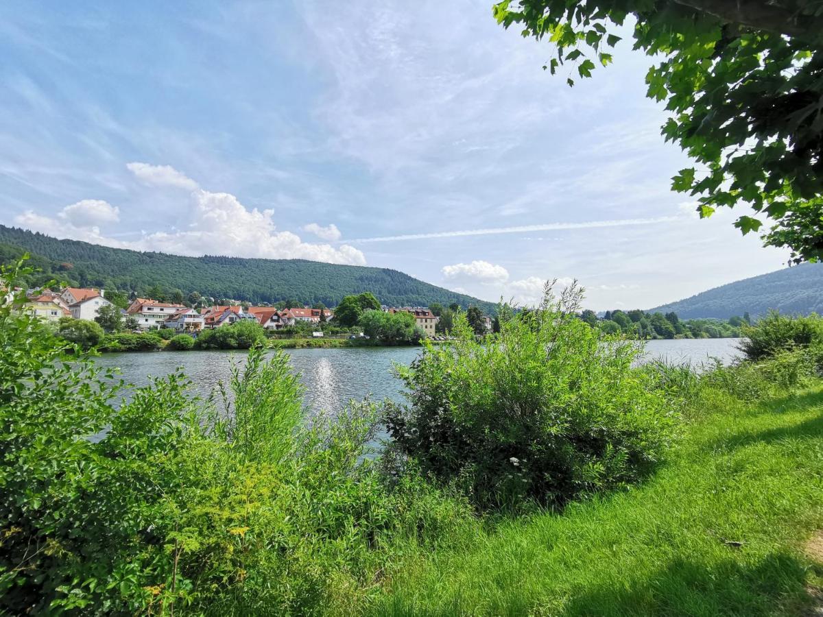 Ferienwohnungen Flussufer - Neckargemuend Altstadt Eksteriør bilde